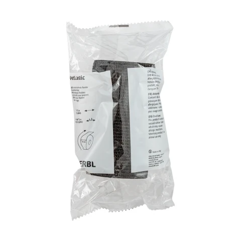 Bandaj pentru copite, Vetlastic, negru, 450 × 10 cm :: Negru
