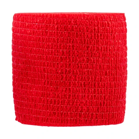 Bandaj pentru copite, Equilastic, roșu, 450 × 5 cm :: Roșu