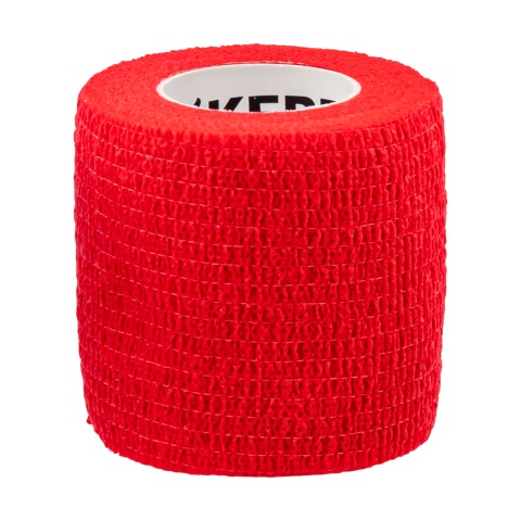 Bandaj pentru copite, Equilastic, roșu, 450 × 5 cm