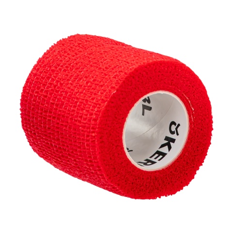 Bandaj pentru copite, Equilastic, roșu, 450 × 5 cm