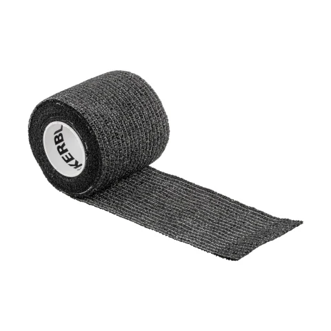 Bandaj pentru copite, Equilastic, negru, 450 × 5 cm :: Negru