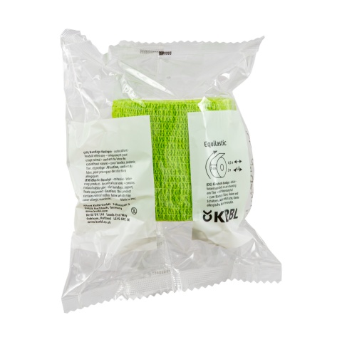 Bandaj pentru copite, Equilastic, verde, 450 × 5 cm