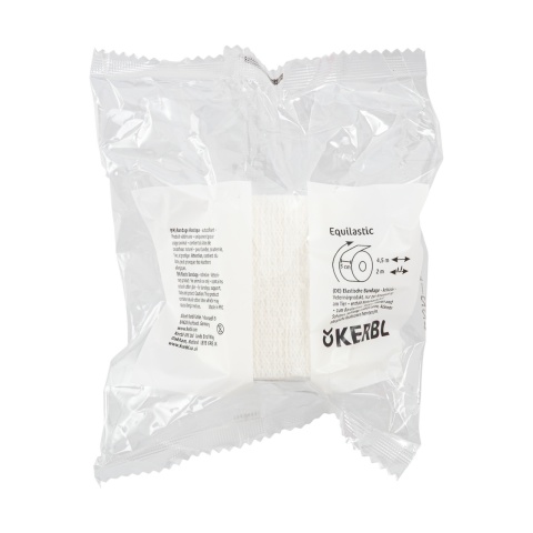 Bandaj pentru copite, Equilastic, alb, 450 × 5 cm