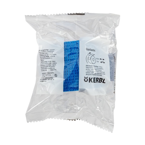 Bandaj pentru copite, Equilastic, albastru, 450 × 5 cm