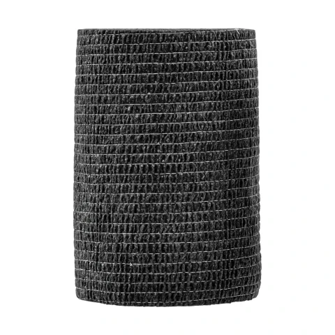 Bandaj pentru copite, Equilastic, negru, 450 × 7,5 cm :: Negru