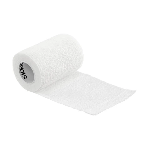 Bandaj pentru copite, Equilastic, alb, 450 × 7,5 cm :: Alb