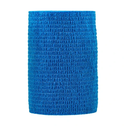 Bandaj pentru copite, Equilastic, albastru, 450 × 7,5 cm :: Albastru