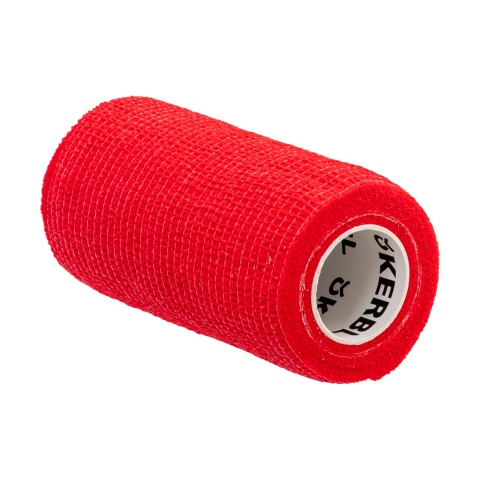 Bandaj pentru copite, Equilastic, roșu, 450 × 10 cm