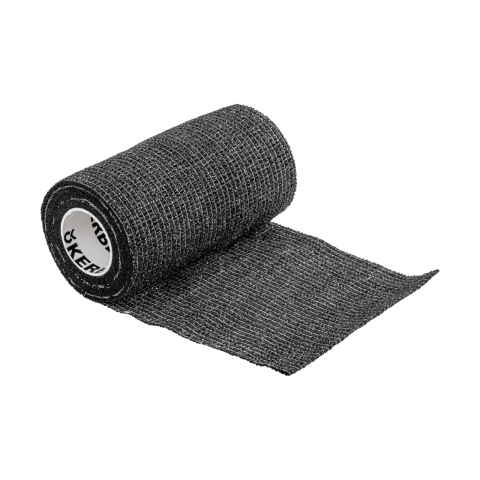 Bandaj pentru copite, Equilastic, negru, 450 × 10 cm