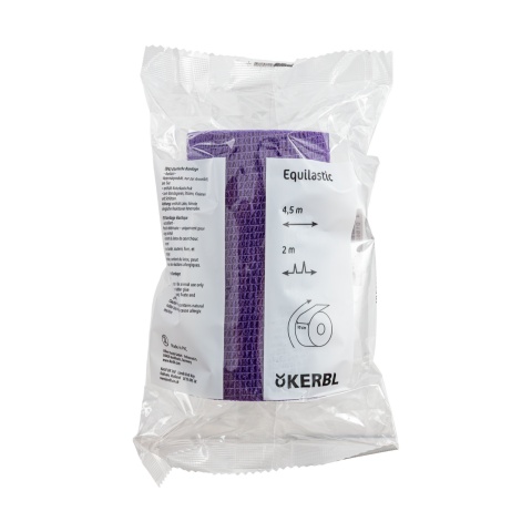 Bandaj pentru copite, Equilastic, violet, 450 × 10 cm