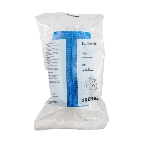 Bandaj pentru copite, Equilastic, albastru, 450 × 10 cm :: Albastru