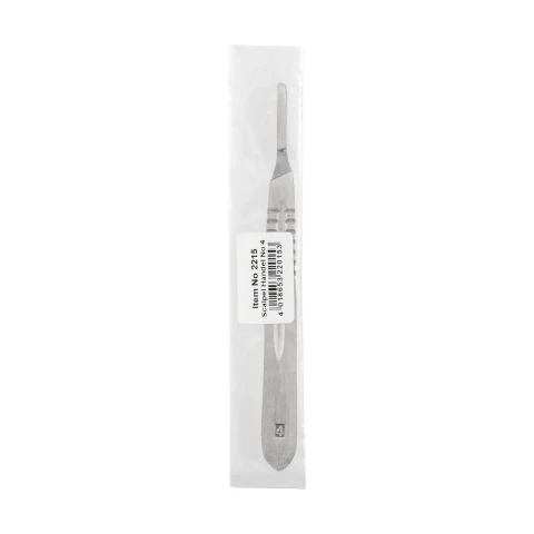 Mâner bisturiu veterinar, nr. 4, inox