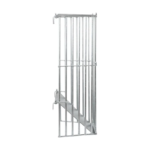 Iesle metalică pentru fân, montabilă pe perete, 81 × 114 cm