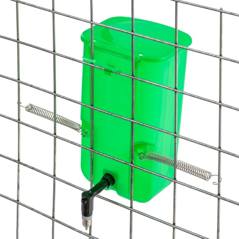 Adăpătoare pentru iepuri, verde, 1000 ml