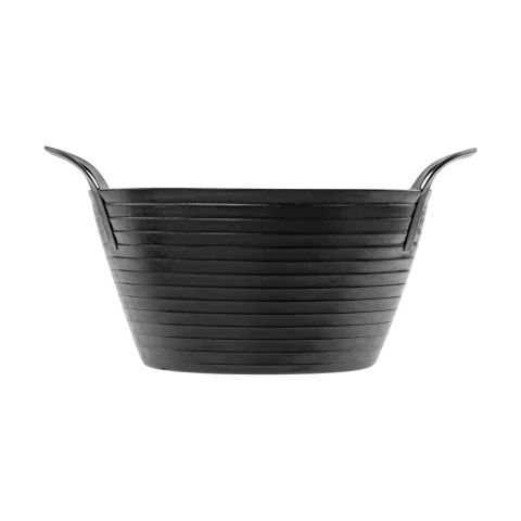 Găleată flexibilă, plastic, Flexbag, negru, 12 litri :: Negru