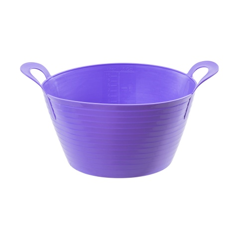 Găleată flexibilă, plastic, Flexbag, mov, 12 litri