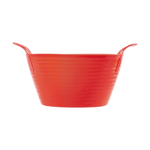 Găleată flexibilă, plastic, Flexbag, roșu, 12 litri