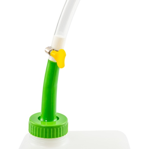 Bidon de administrare lichide pentru viței, cu drenaj, 4 litri