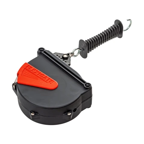 Set poartă cu bandă 40 mm pentru gard electric, Ako Flexigate, 7,5 m