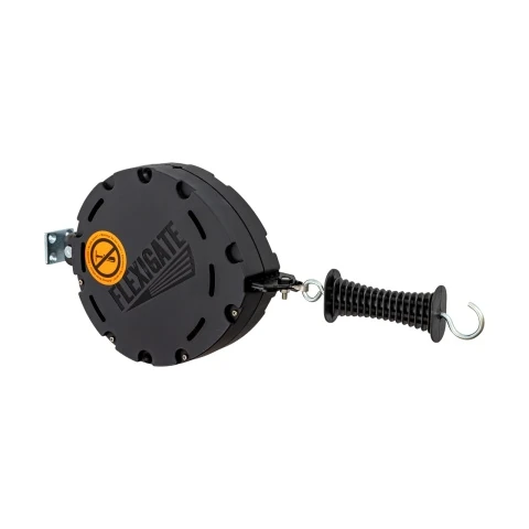 Set poartă cu bandă 20 mm pentru gard electric, Ako Flexigate, 19 m