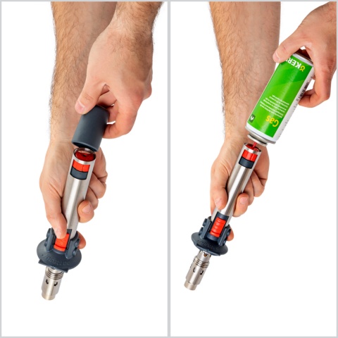 Ecornator cu gas, Portasol 3, cu cap de Ø18,5 mm