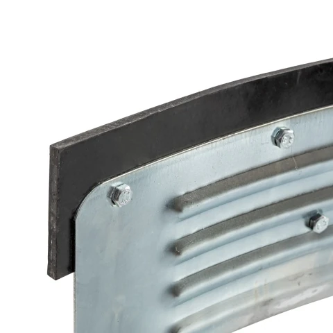 Racletă curbată pentru curățarea bălegarului, zincată, 66 cm :: 66 cm