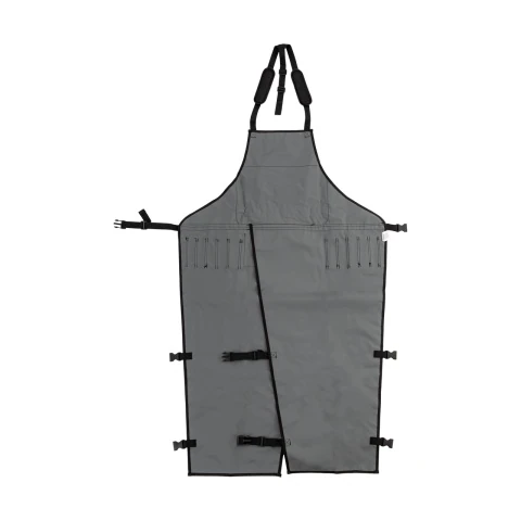 Șorț pentru tuns și tratarea copitelor, cu decupaj pentru picioare, 128 × 78 cm