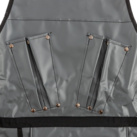 Șorț pentru tuns și tratarea copitelor, cu decupaj pentru picioare, 128 × 78 cm