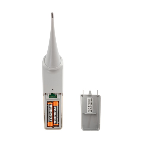 Termometru digital ergonomic, pentru utilizare rectală rapidă