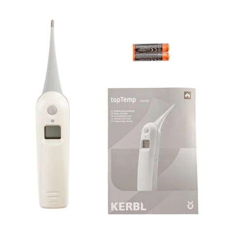 Termometru digital ergonomic, pentru utilizare rectală rapidă