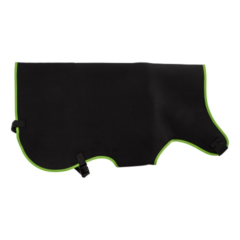 Pătură pentru viței, premium, termoizolantă, impermeabilă, negru, 80 × 70 cm