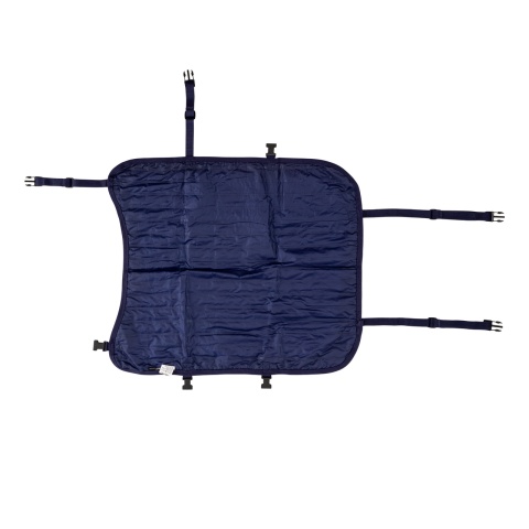 Pătură pentru viței, impermeabilă, EasyWear, albastru închis, 70 × 70 cm