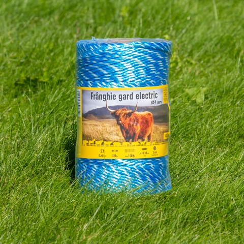 Frânghie gard electric - 400 m - 330 kg - 0,65 Ω/m