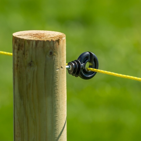 Frânghie gard electric țesut - 400 m - 400 kg - 0,65 Ω/m