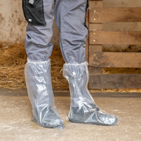 Protector lung pentru încălțăminte, de unică folosință, 40 × 50 cm, 100 buc.