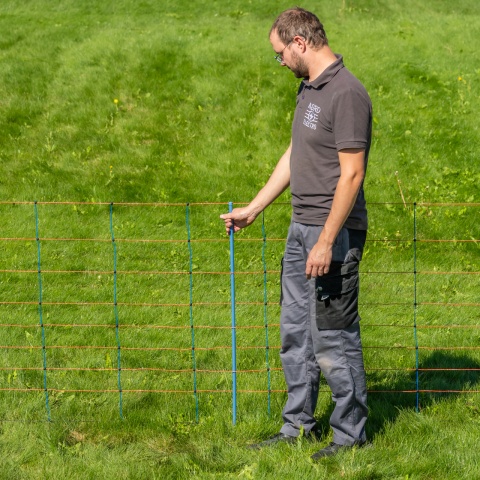 Plasă gard electric, TitanNet Premium, 50 m × 90 cm