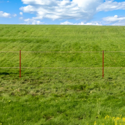 Stâlp din oțel cornier 25 × 25 mm, 115 cm