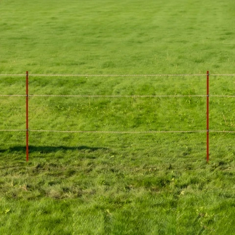 Stâlp din oțel cornier 25 × 25 mm, 165 cm, 10 buc.