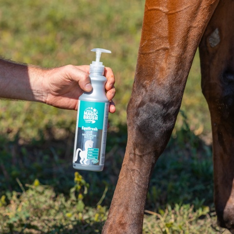 Balsam răcoritor pentru cai, MagicBrush, 500 ml