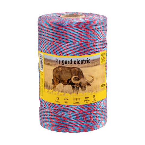 Fir gard electric - 1000 m - 100 kg - 1,44 Ω/m<br/>165 Lei<br><small>2787</small>