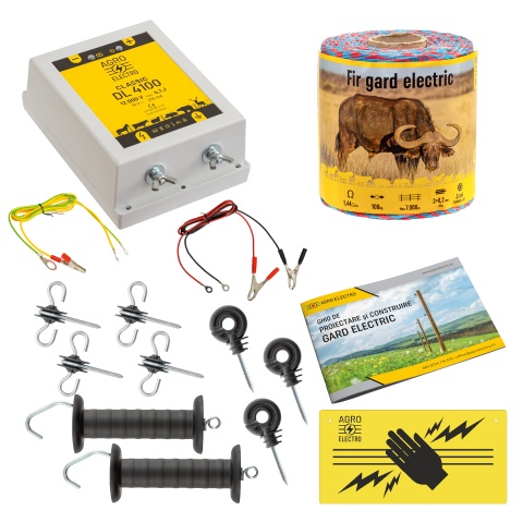 Pachet de bază gard electric 250 m, 4,1 Joule, pentru animale domestice<br/>464.93 Lei<br><small>bd-41-250-0</small>