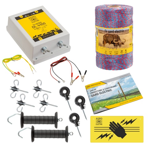 Pachet de bază gard electric 1000 m, 4,1 Joule, pentru animale domestice<br/>618.93 Lei<br><small>bd-41-1000-0</small>