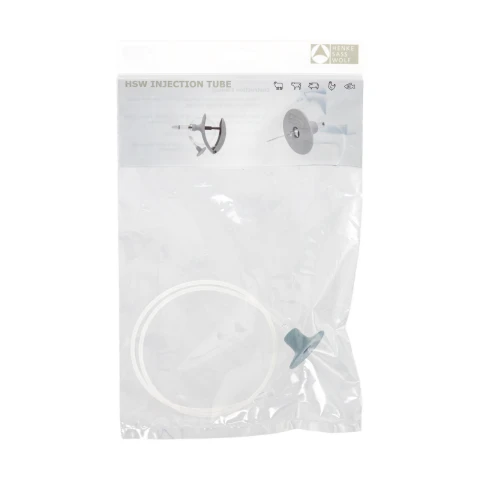 Furtun de injecție HSW, Luer Lock–Luer Lock, 75 cm
