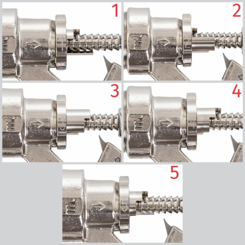 Seringă automată HSW Roux-Revolver, Luer Lock, 1-5 ml, 30 ml