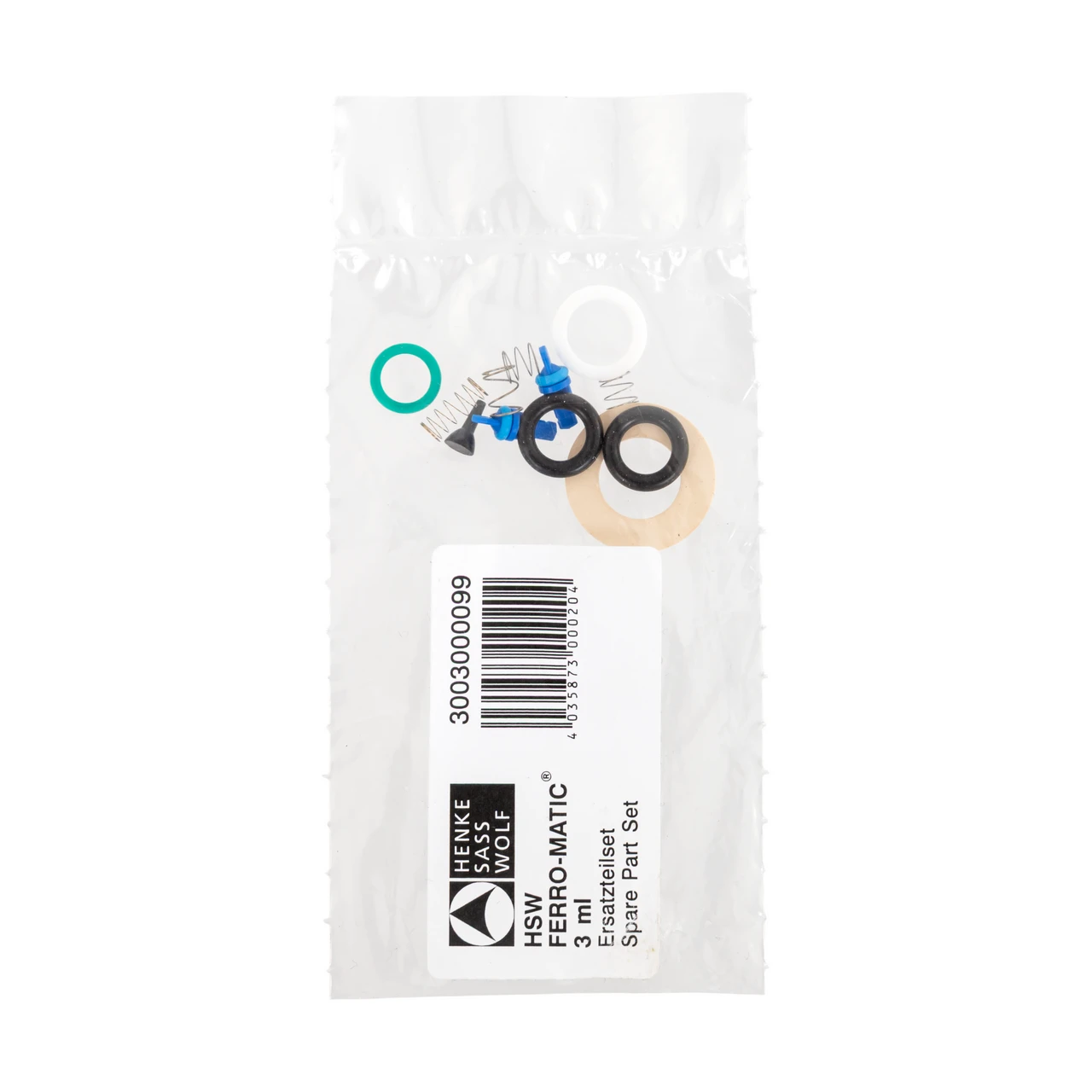 Set de garnitură, arc și ventil pentru seringa automată HSW Ferro-Matic 0,1–3 ml