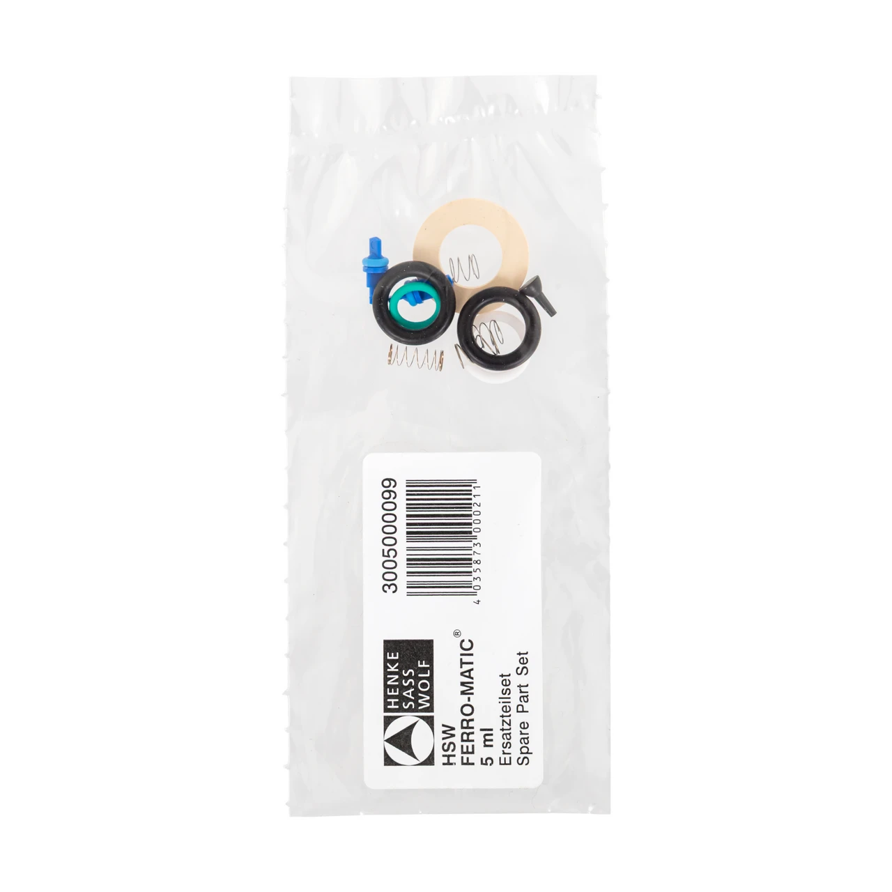 Set de garnitură, arc și ventil pentru seringa automată HSW Ferro-Matic 0,1–5 ml