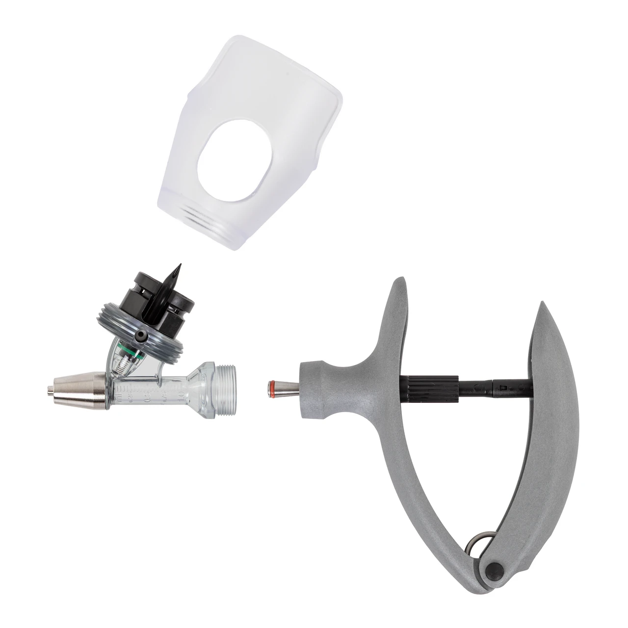 Seringă automată HSW ECO-Matic cu atașament de sticlă, Luer Lock, 0,1-1 ml