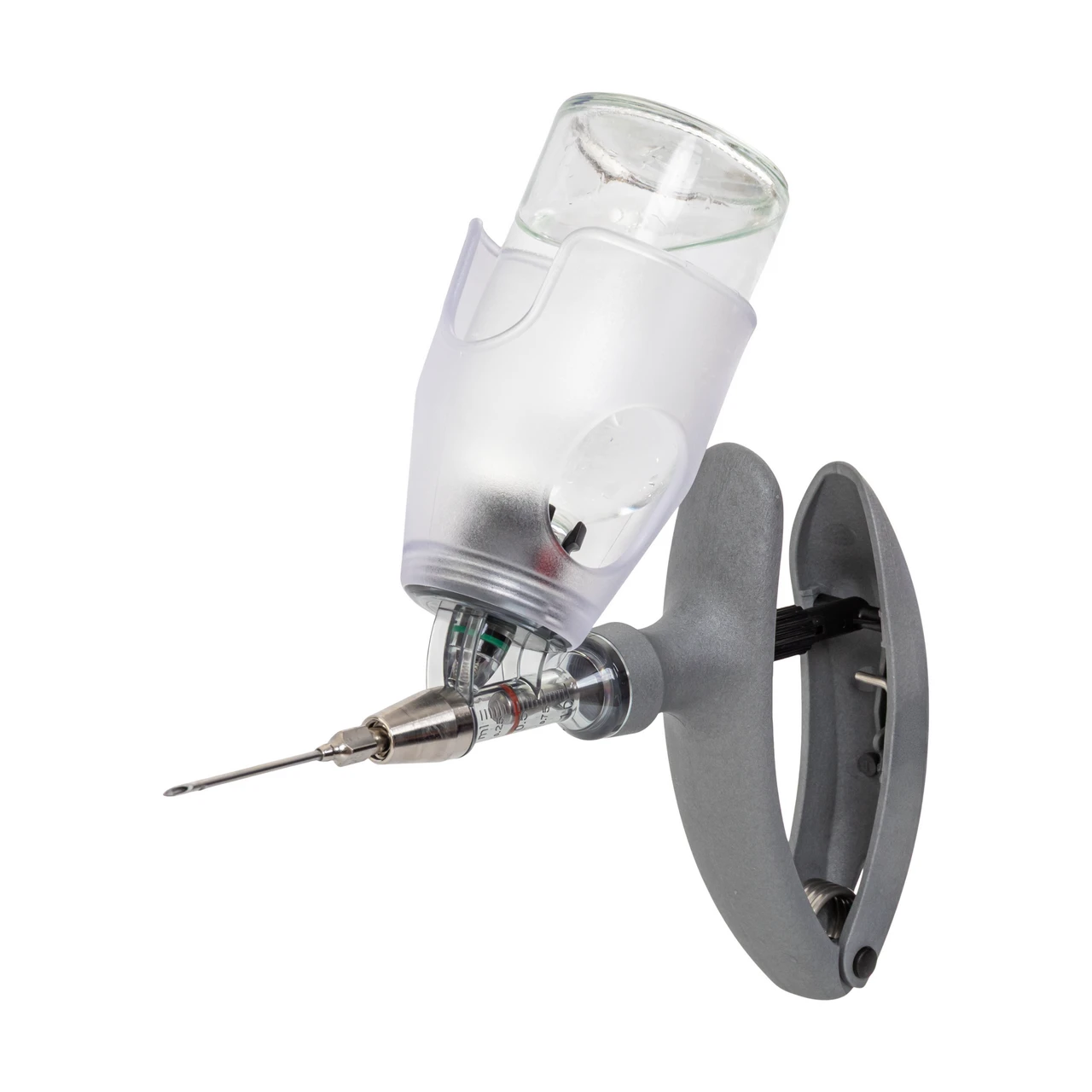 Seringă automată HSW ECO-Matic cu atașament de sticlă, Luer Lock, 0,1-1 ml
