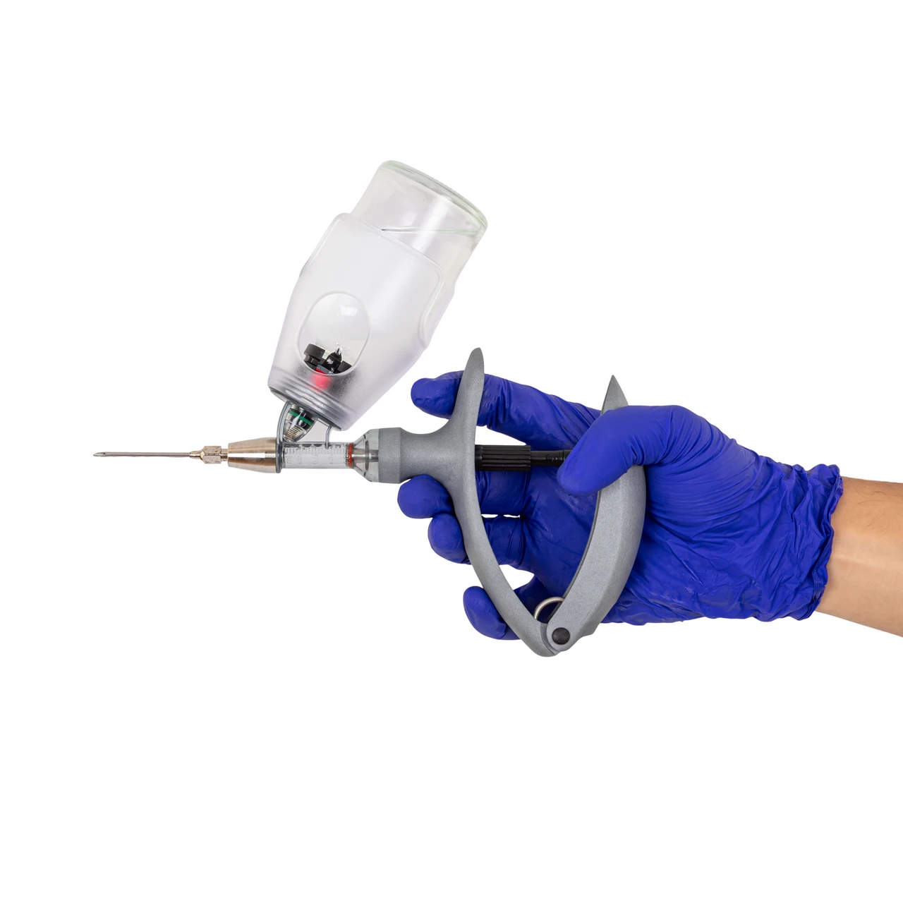 Seringă automată HSW ECO-Matic cu atașament de sticlă, Luer Lock, 0,1-1 ml