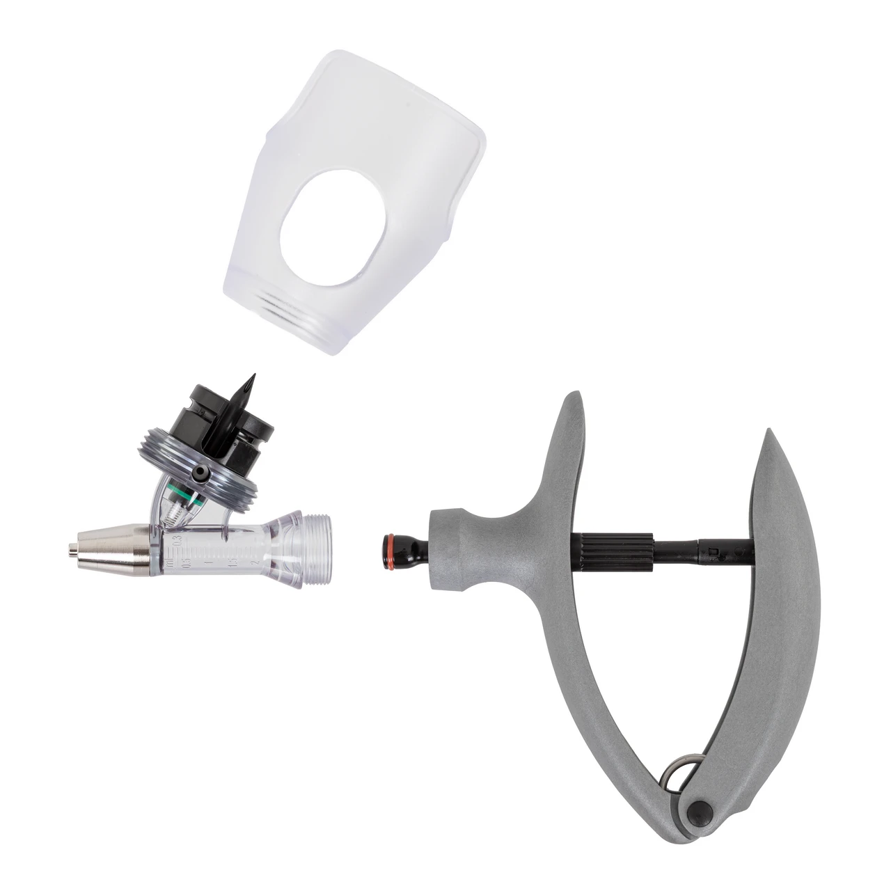 Seringă automată HSW ECO-Matic cu atașament de sticlă, Luer Lock, 0,2-2 ml